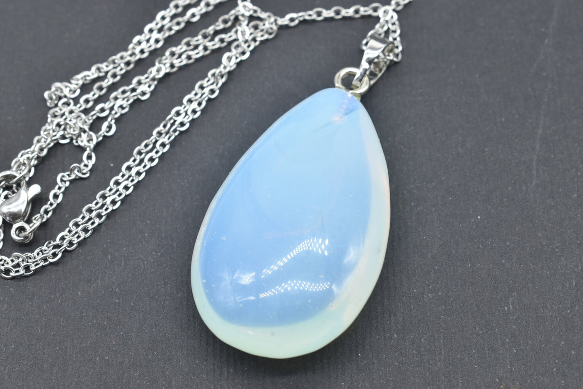 Ciondolo Con Quarzo Rosa Goccia, Perno Argento Dorato | 3 - 3,5 Cm - Didoni - Foto 4