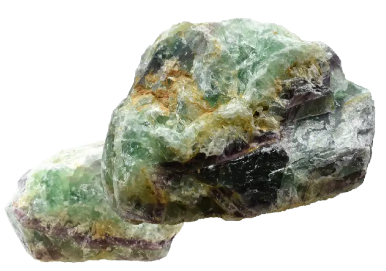 Obélisque Pointe en Fluorite Multicolore 356 Gr Obélisque Pointe en Fluorite Multicolore 356 Gr