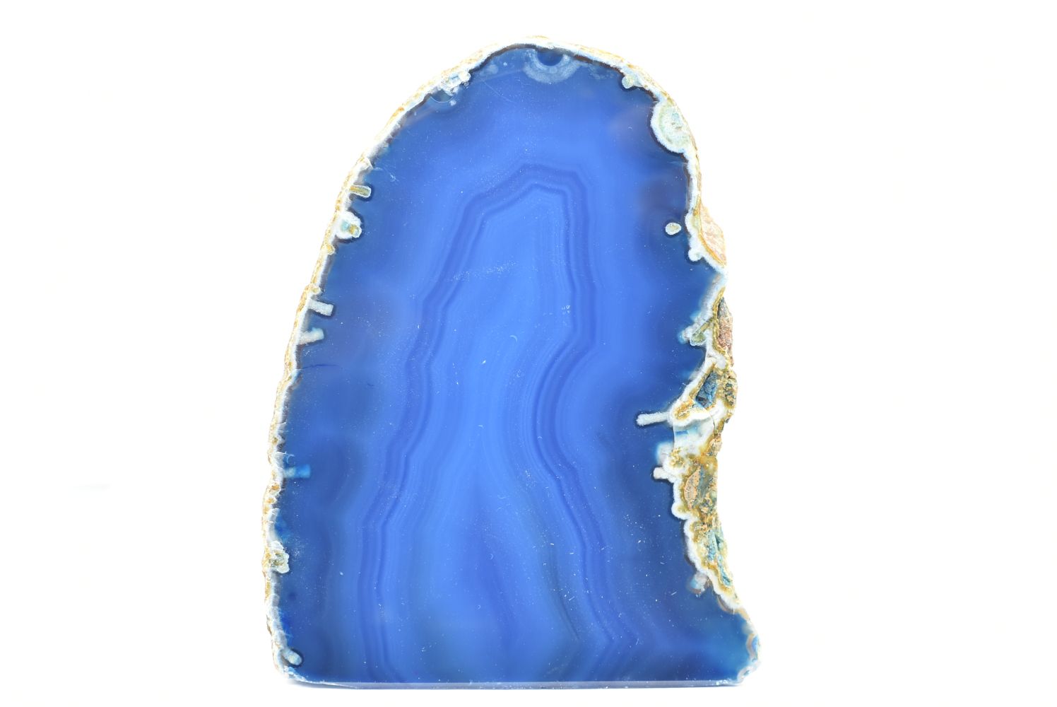 Geode di Agata Blu (tinto)