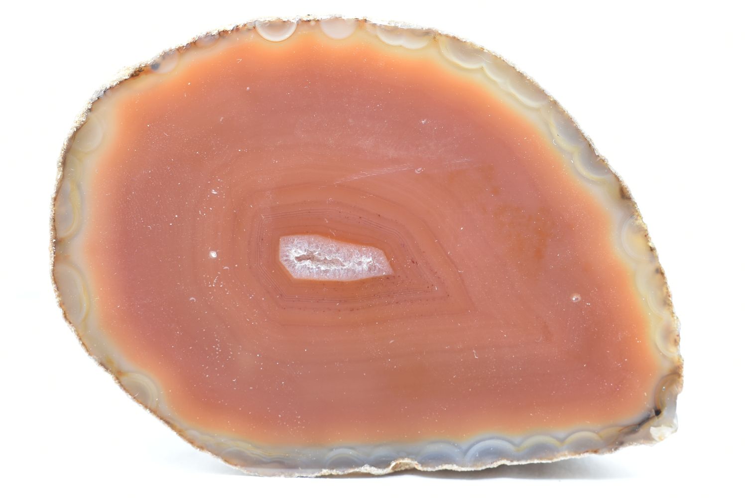 Geode di Agata Arancio (tinto)