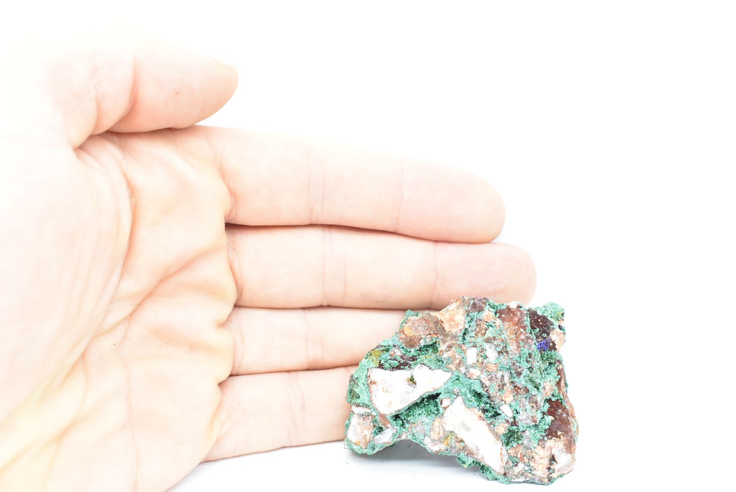 Malachite con Azzurrite