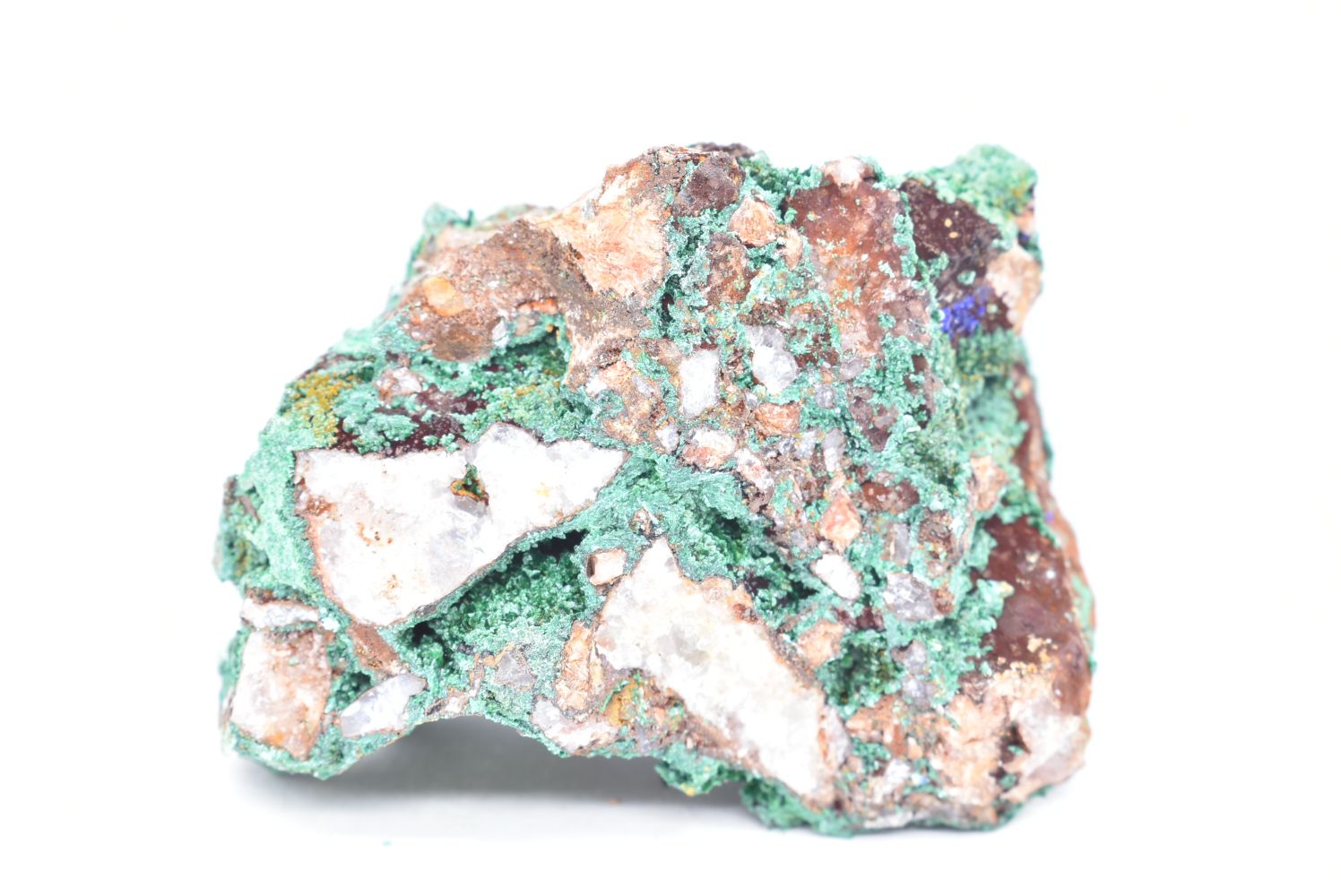 Malachite con Azzurrite