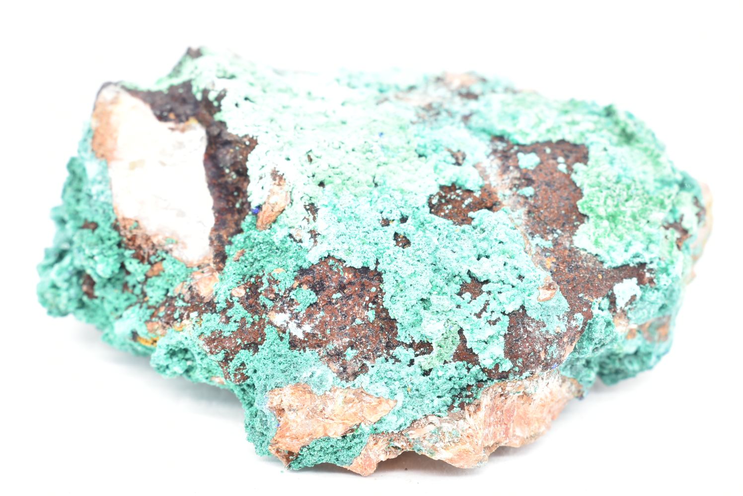 Malachite con Azzurrite