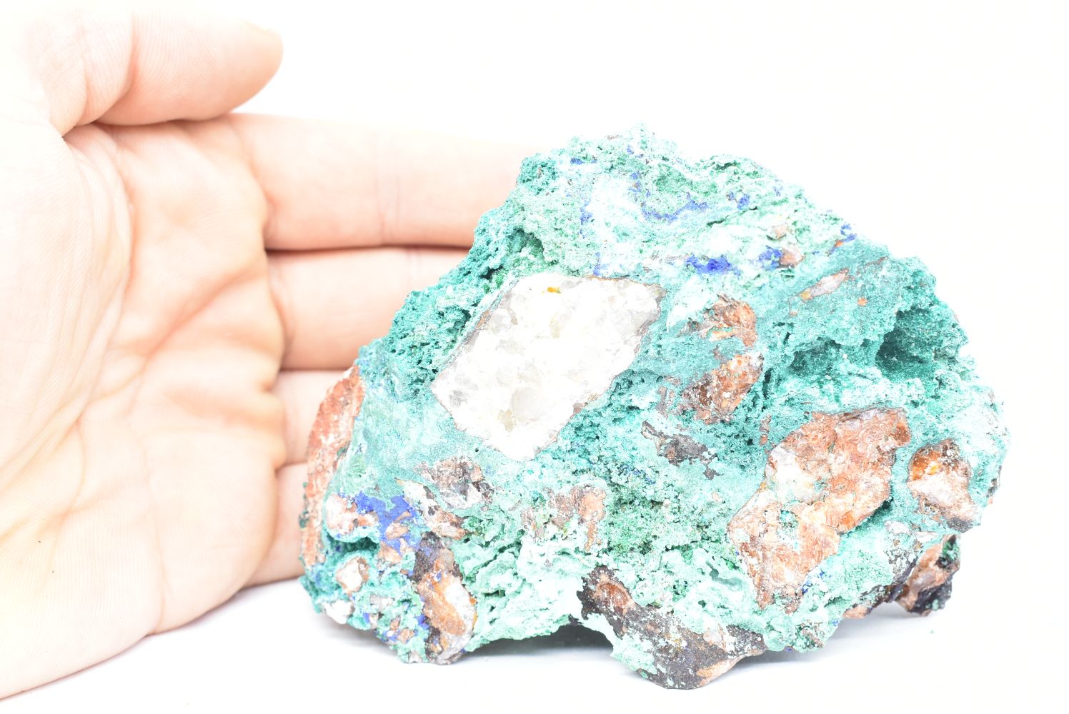 Malachite con Azzurrite