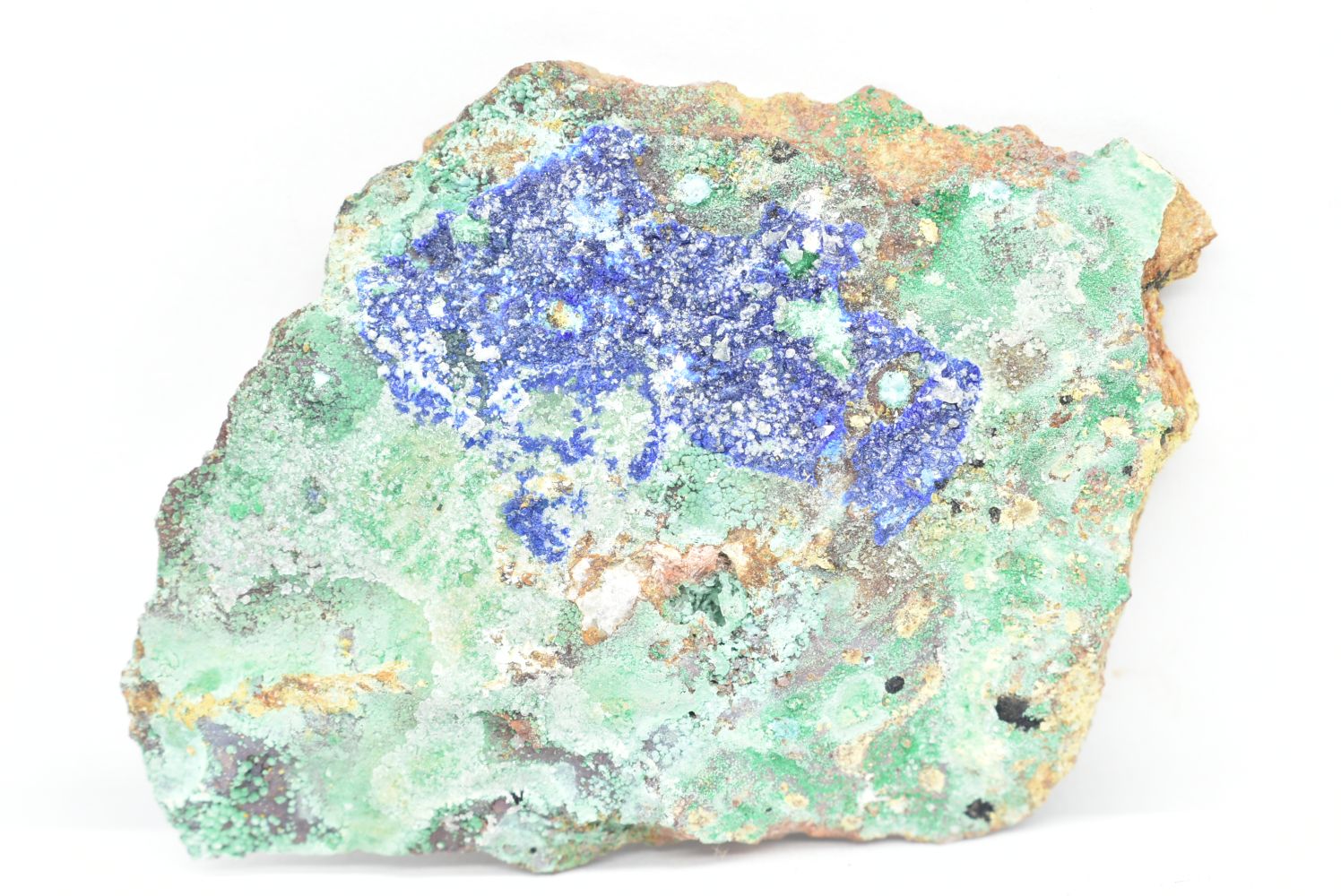 Azzurrite con Malachite