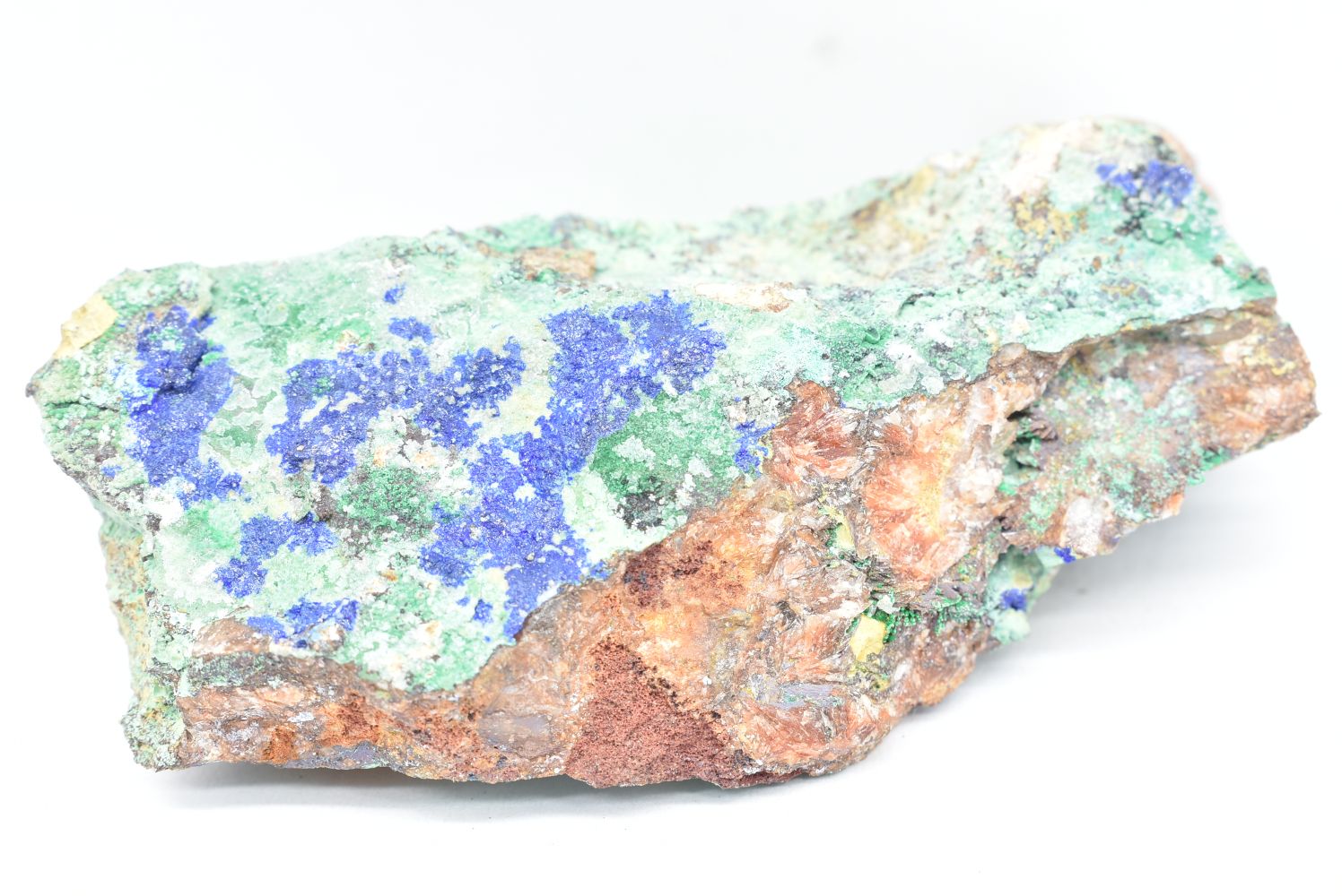 Azzurrite con Malachite