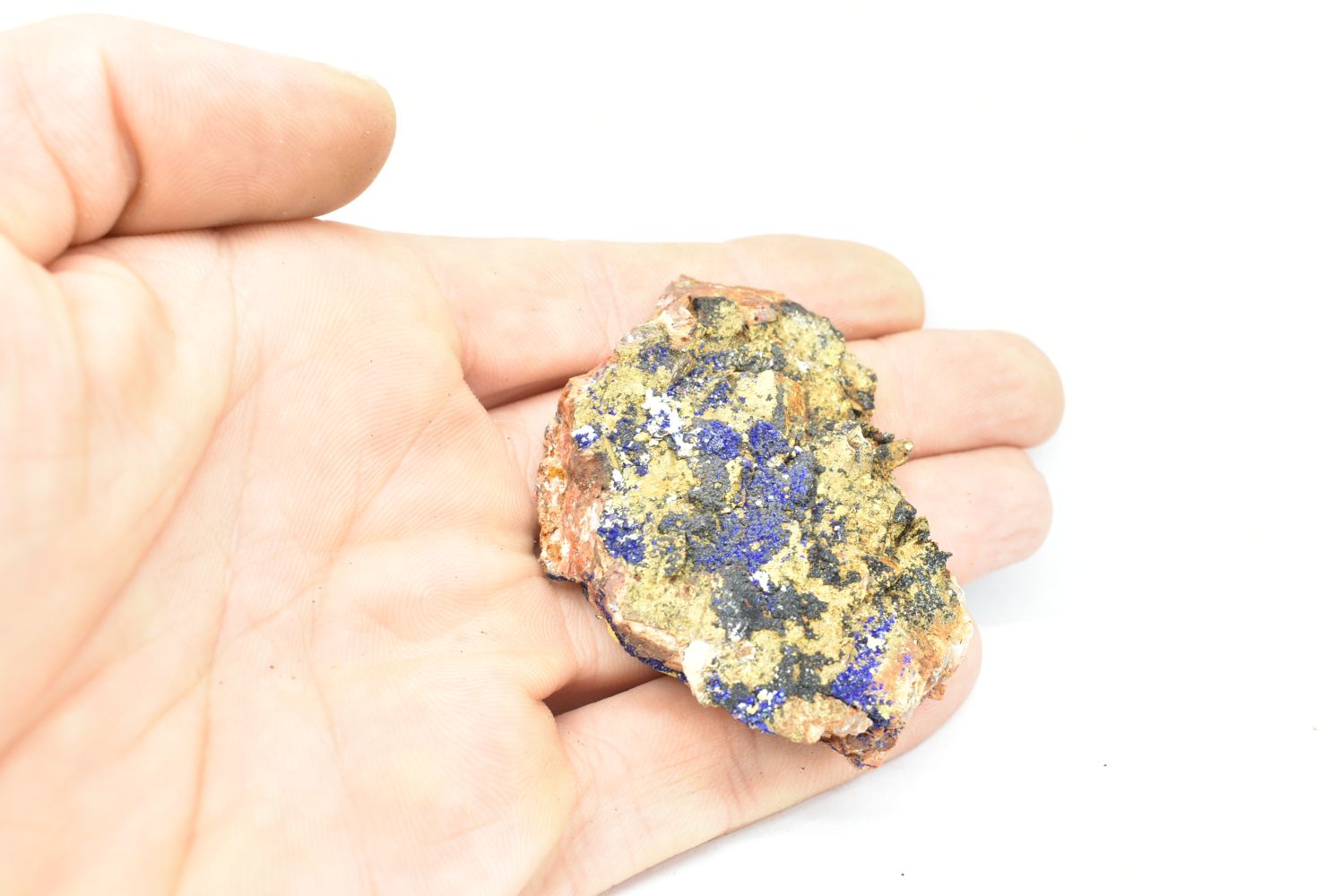 Azzurrite con Barite