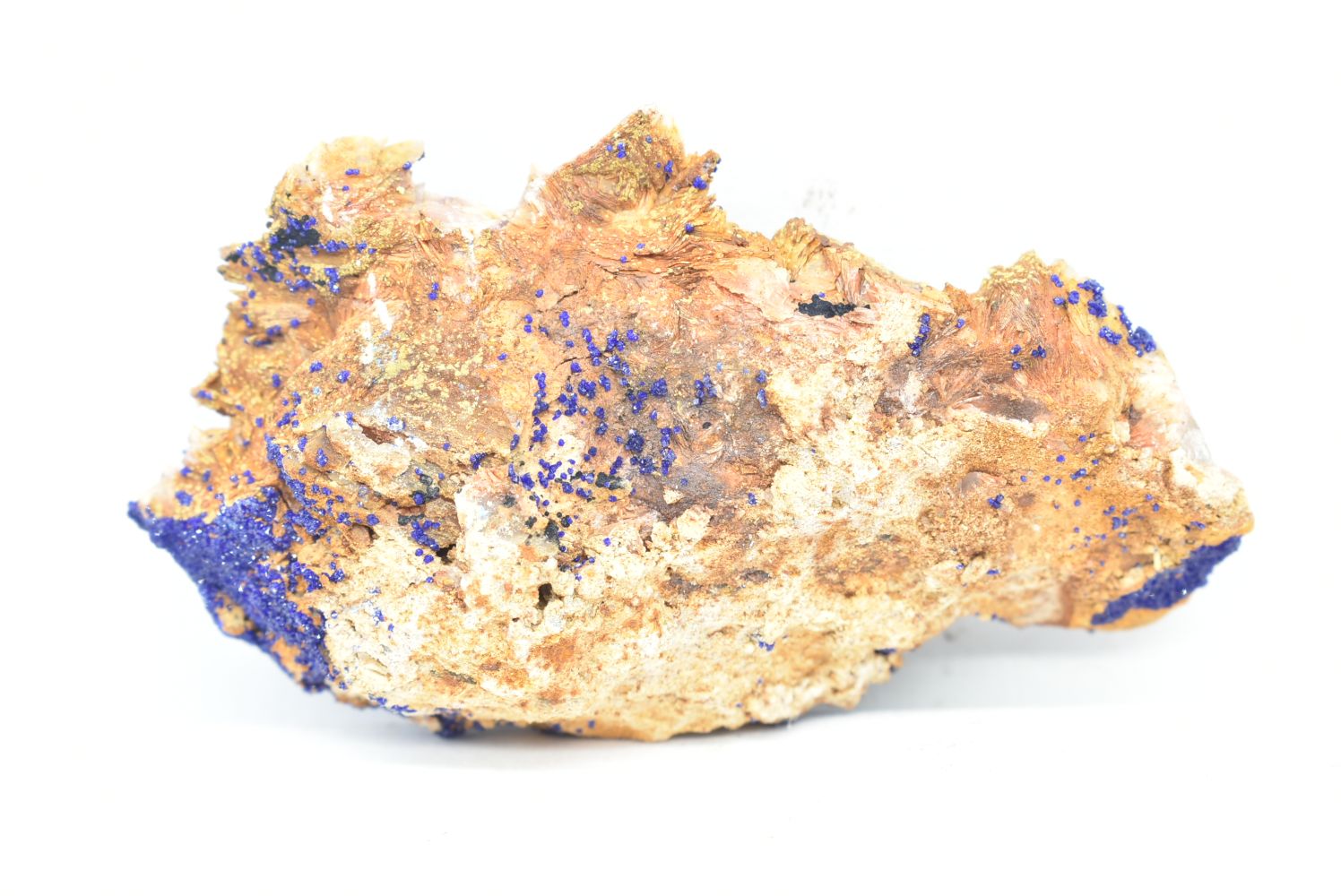 Azzurrite con Barite