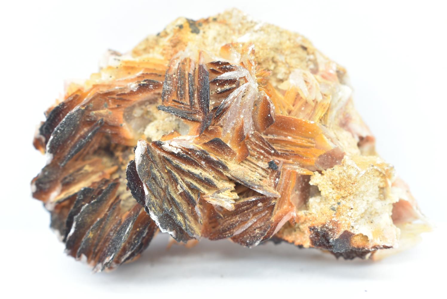 Barite crystals