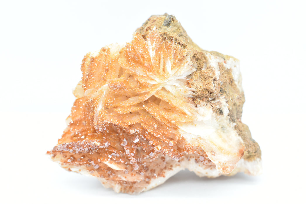 Barite crystals