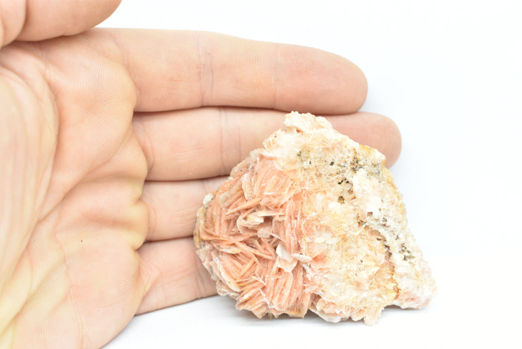 Barite crystals