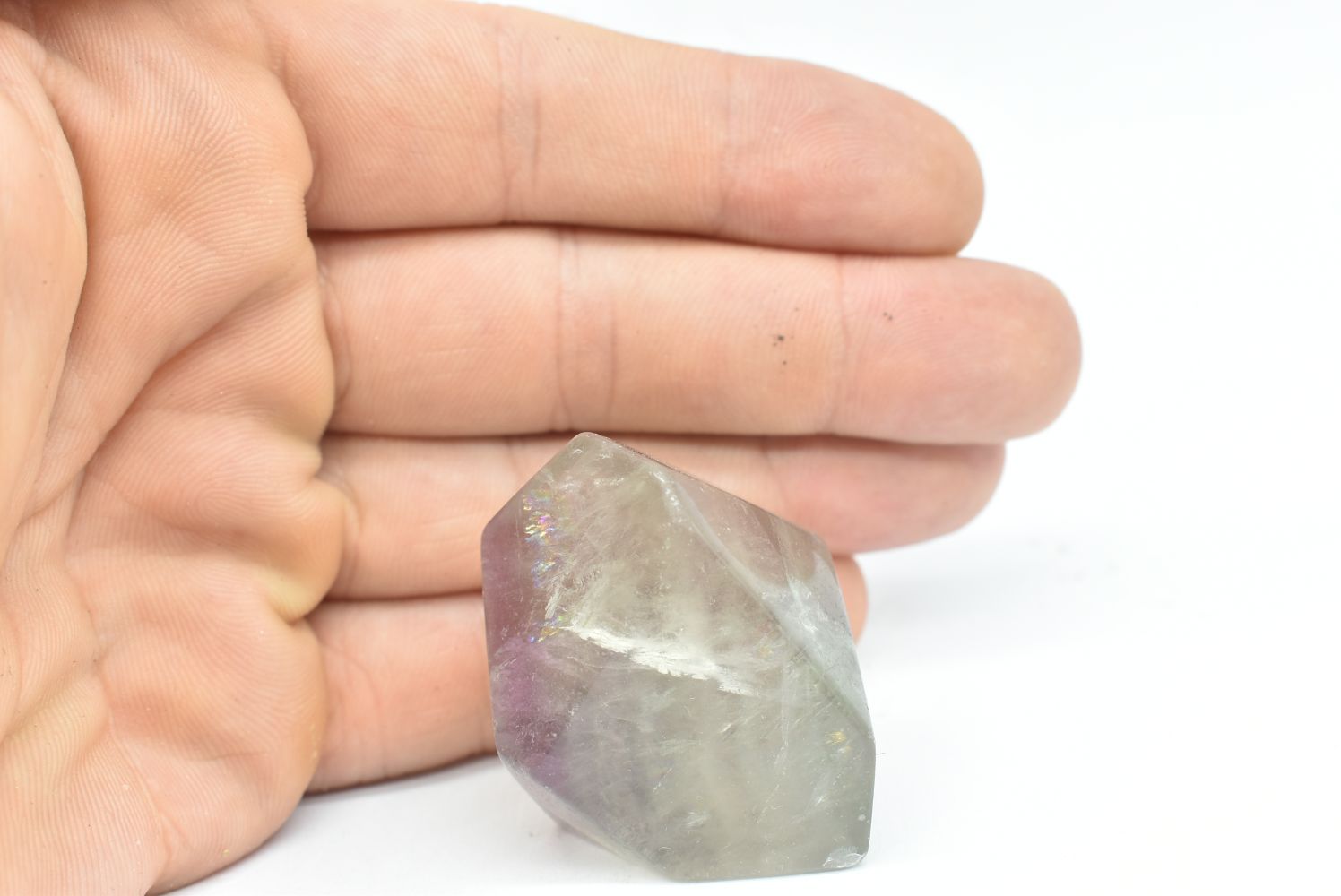 Fluorite Arcobaleno Forma Libera