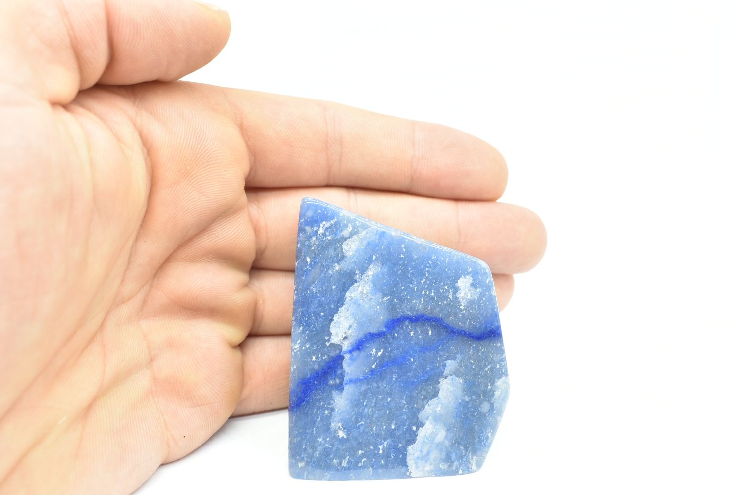 Quarzo Blu Forma Libera