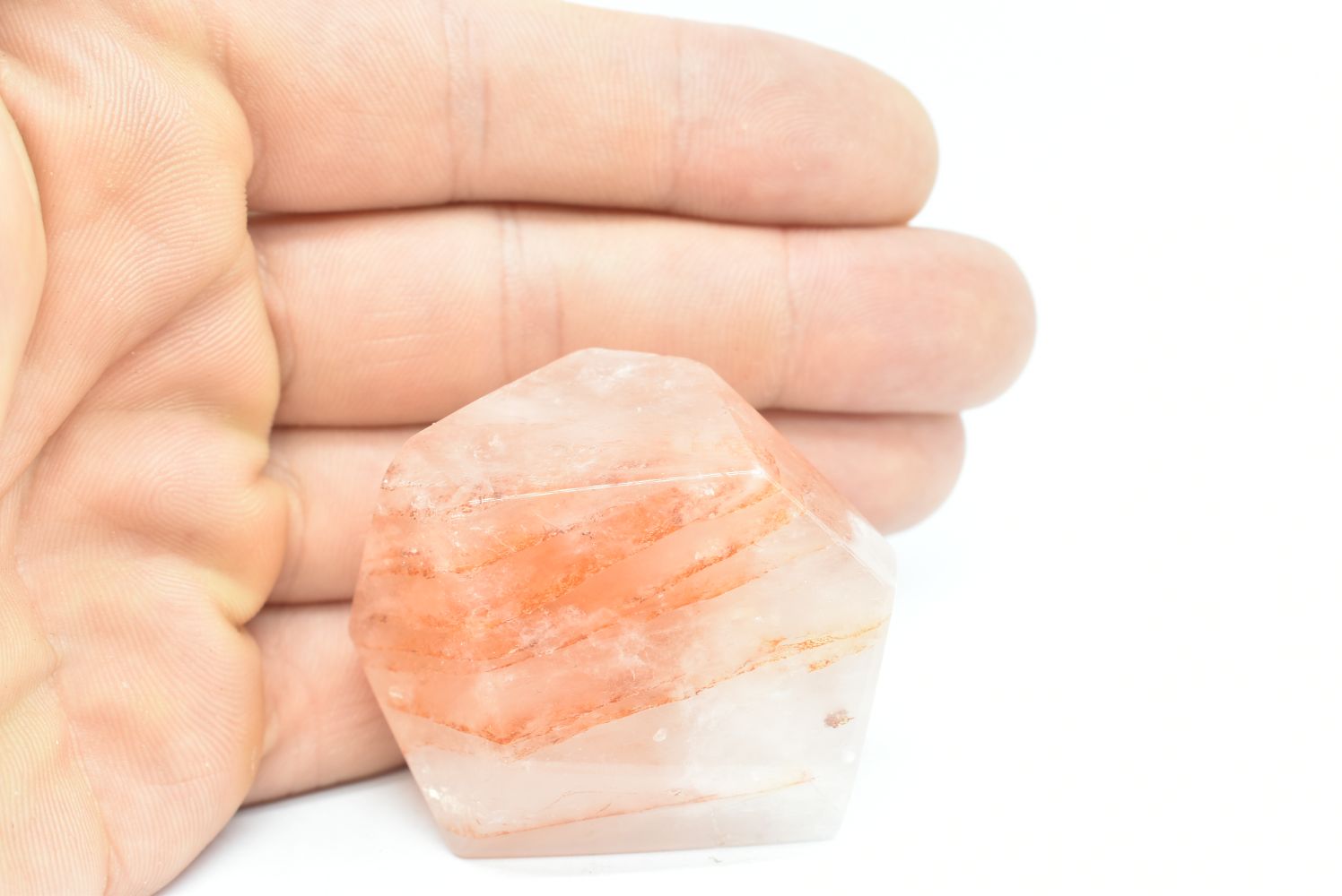 Quarzo Ematoide Forma Libera