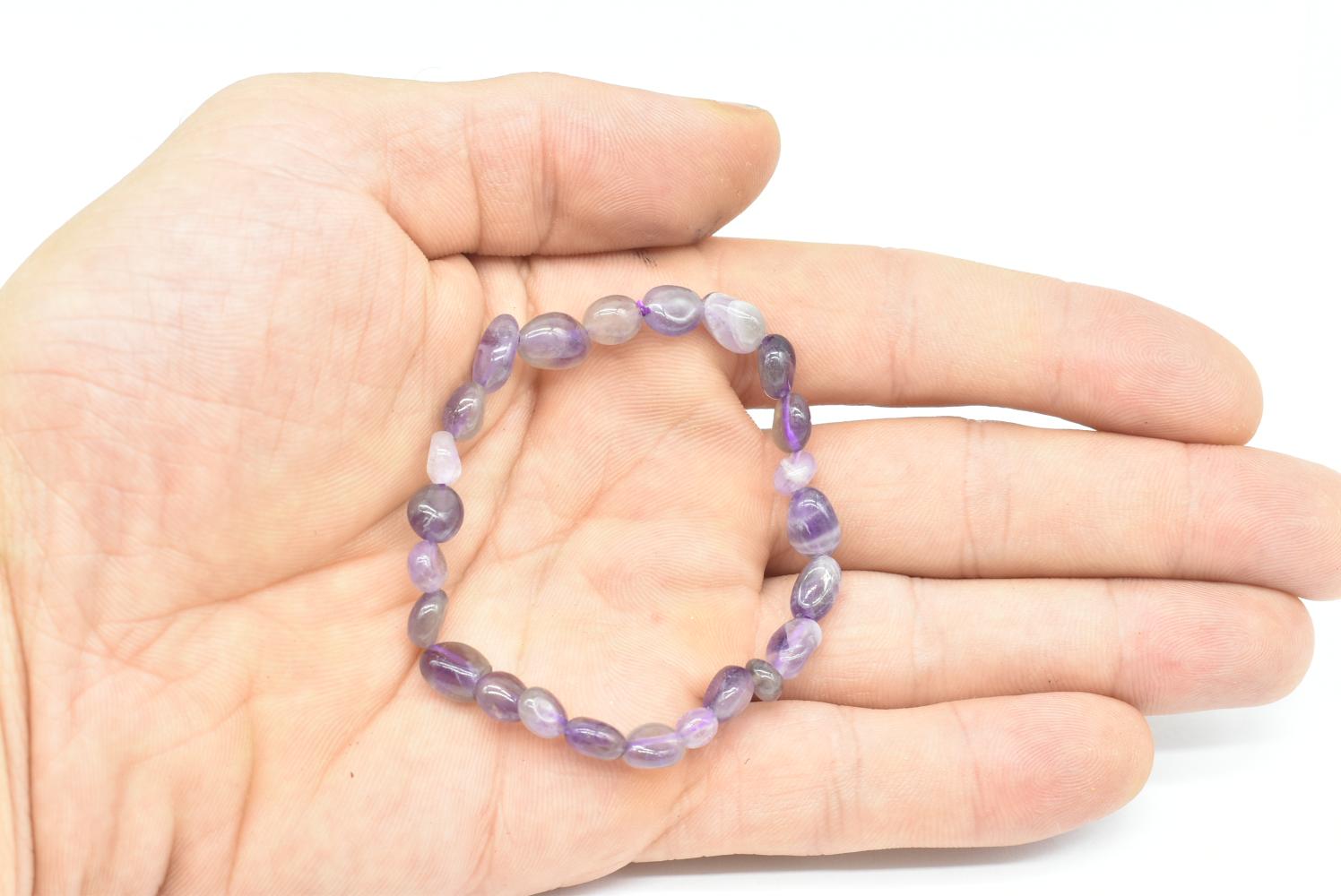 Amethyst Nugget Bracelet