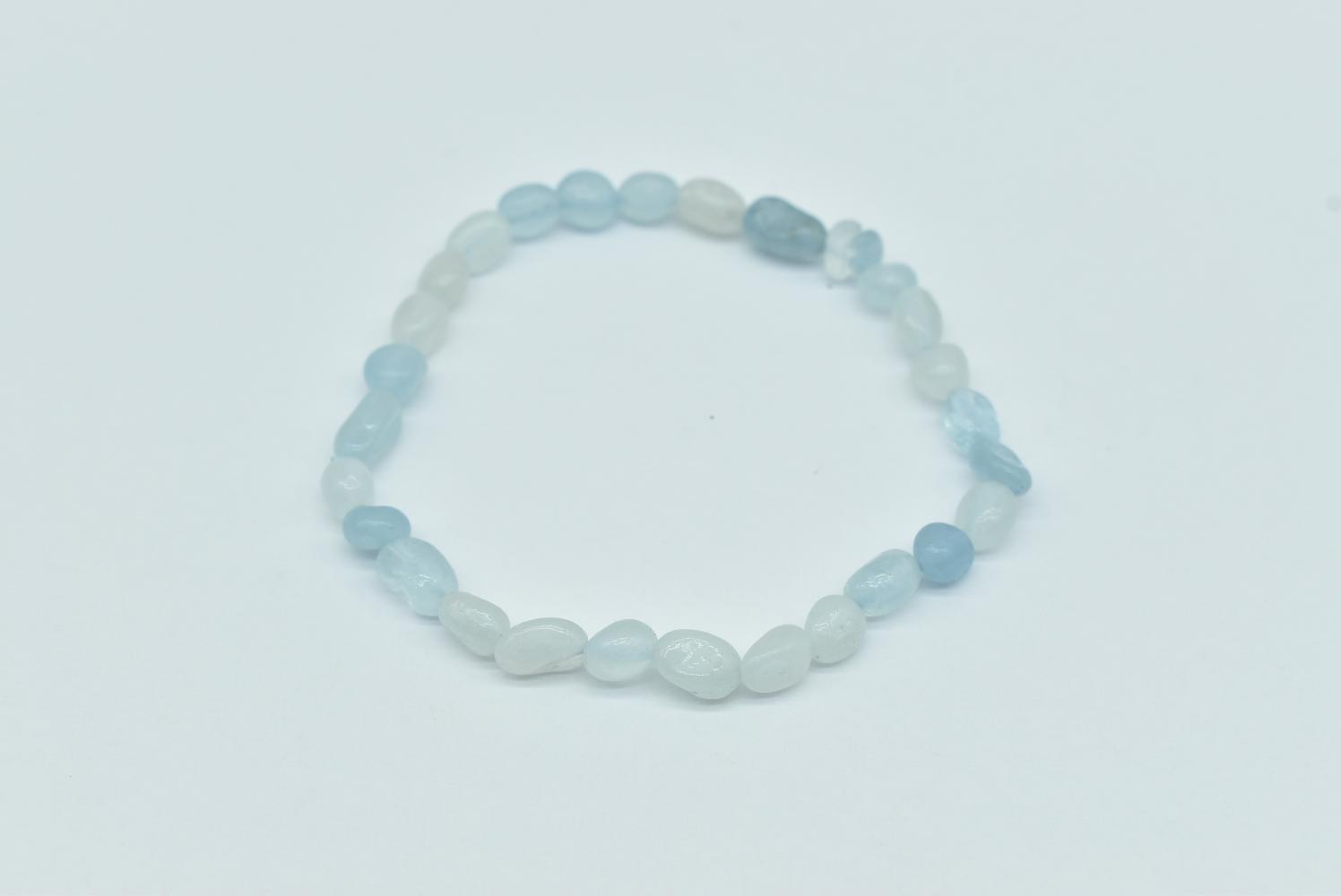 Aquamarine Nugget Bracelet