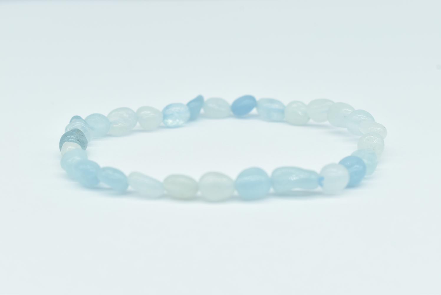 Aquamarine Nugget Bracelet