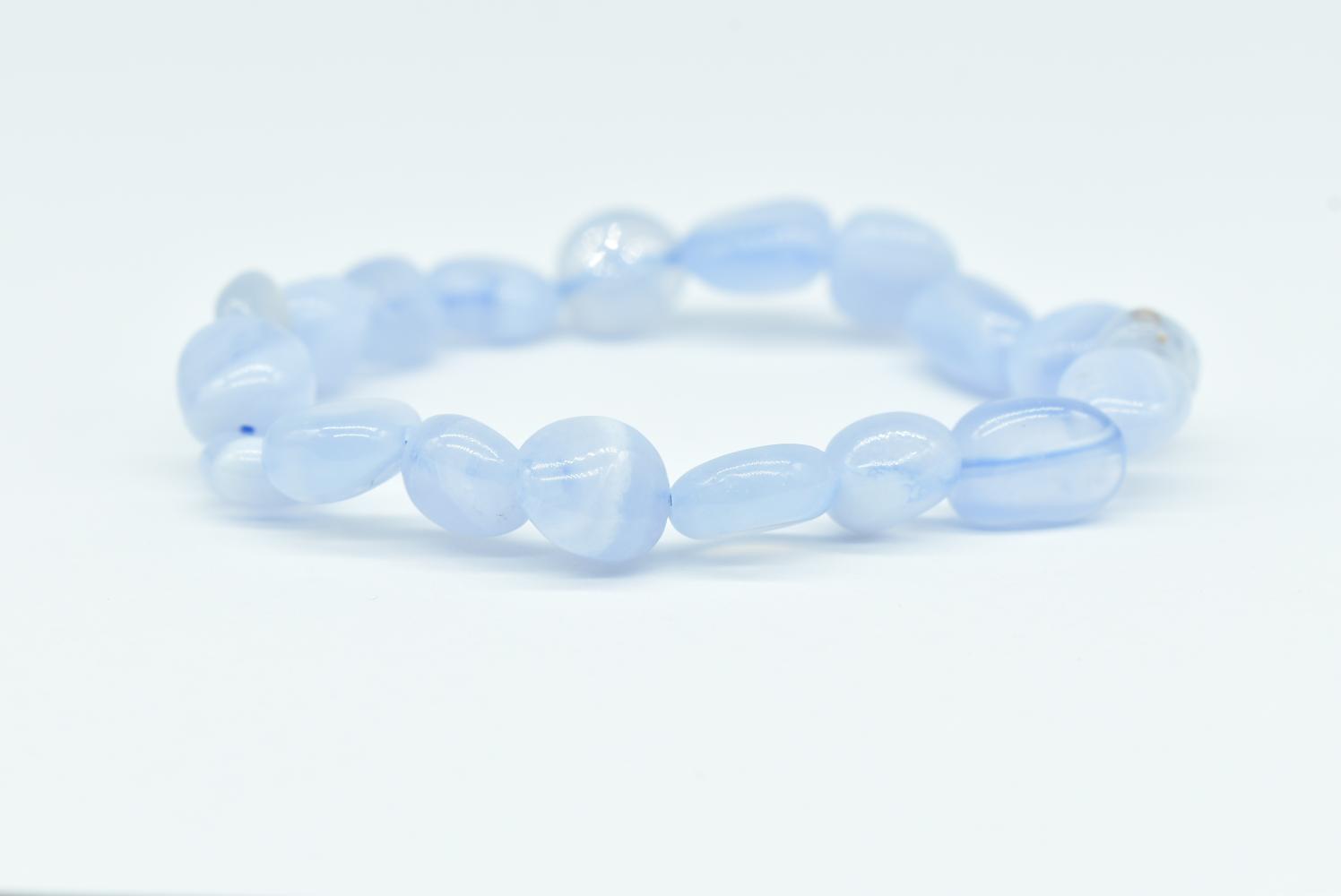 Blue Chalcedony Nugget Bracelet