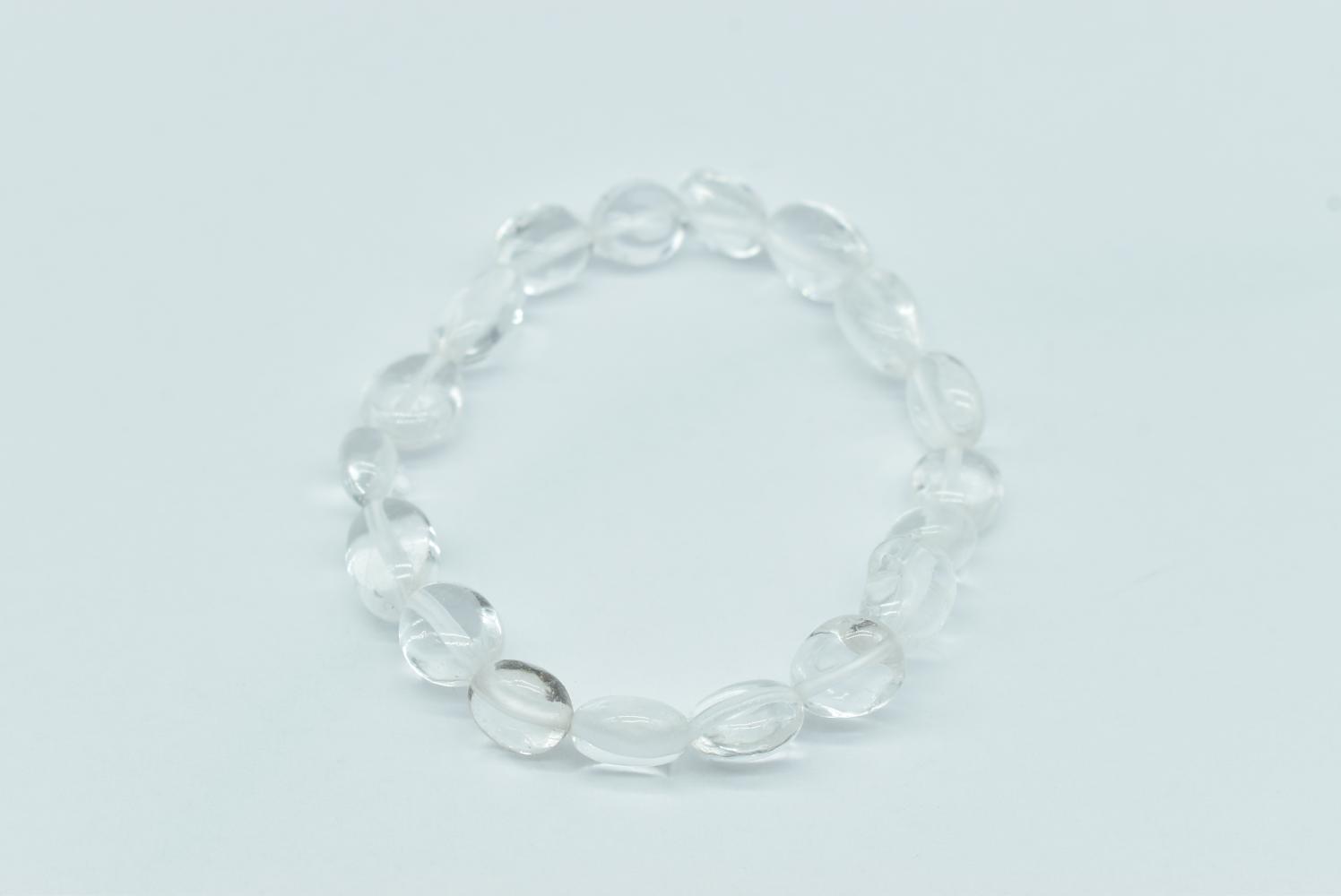 Bracelet with Clear Quartz Nuggets