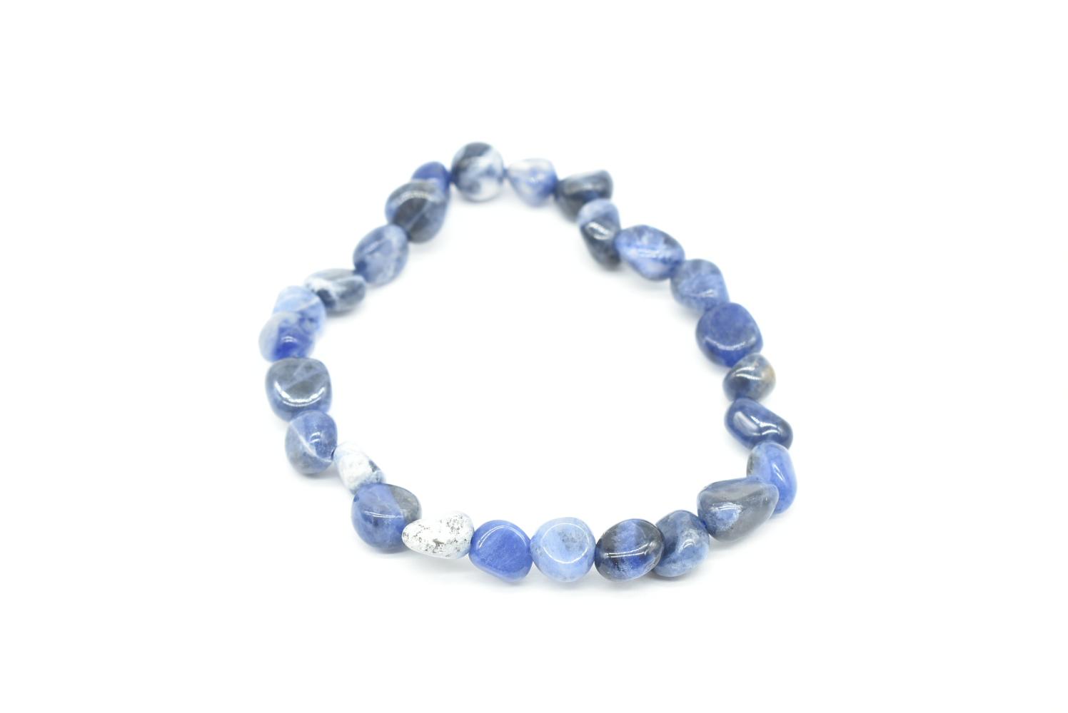 Bracciale con pepite di Sodalite