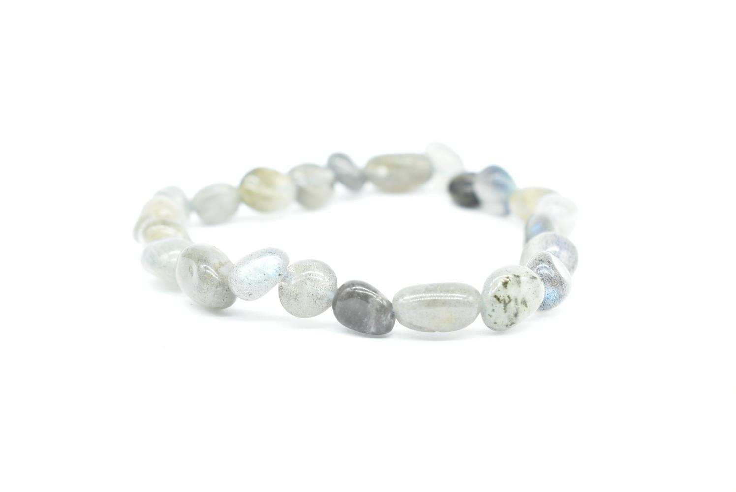 Bracciale con pepite di Labradorite