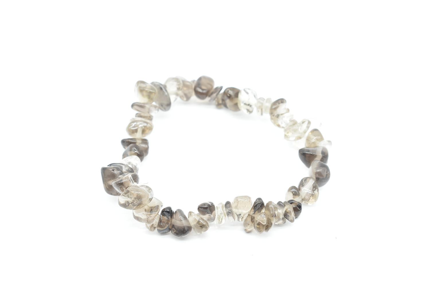 Smoky Quartz Chips Bracelet