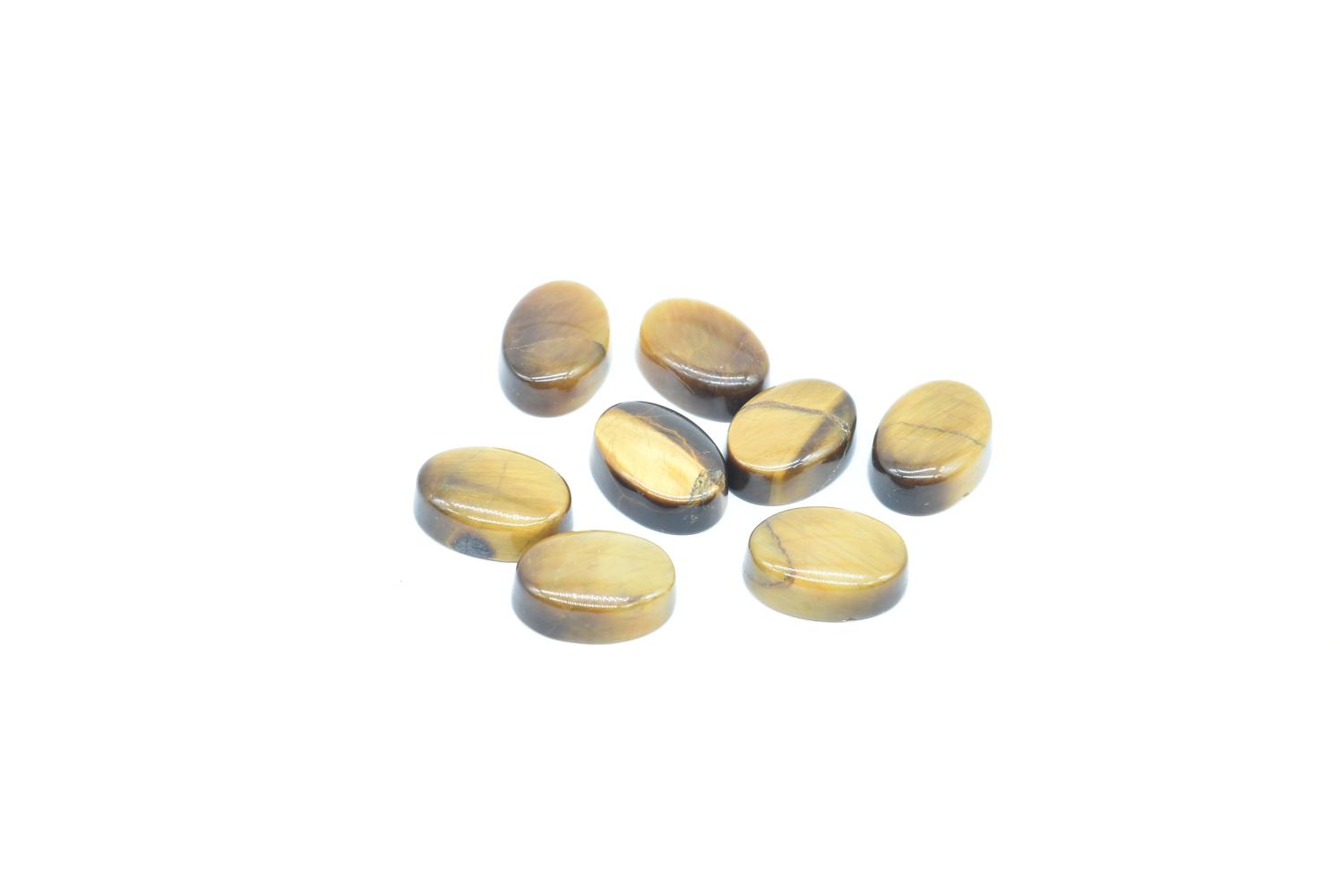 Oval Tiger Eye Cabochon 14x10mm