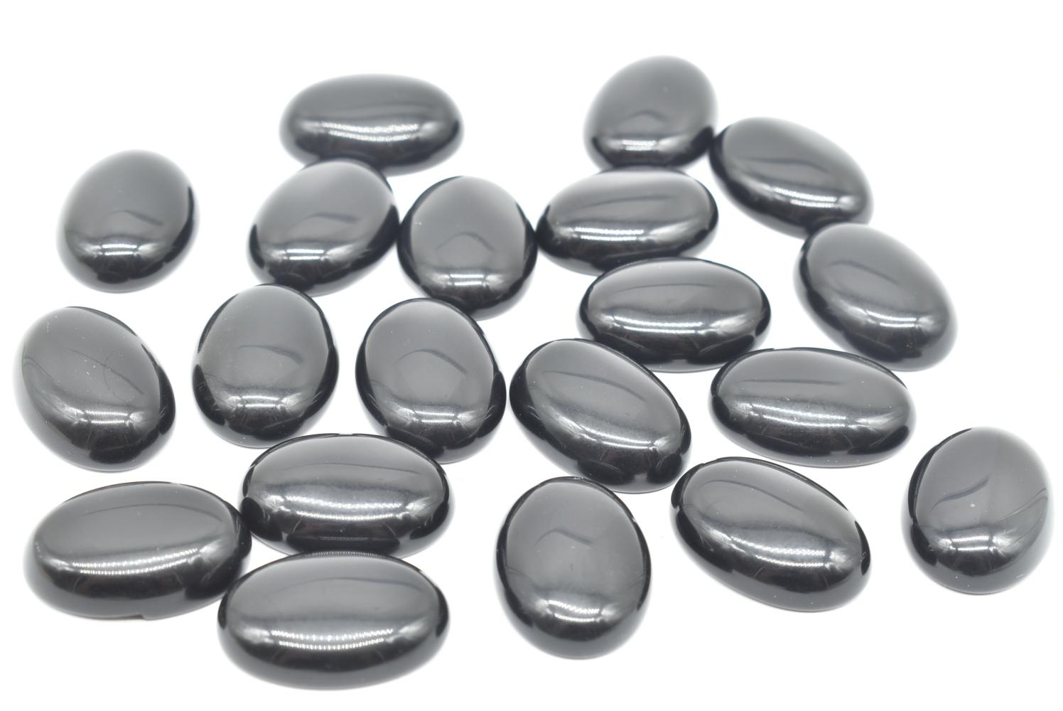 Oval Obsidian Cabochon