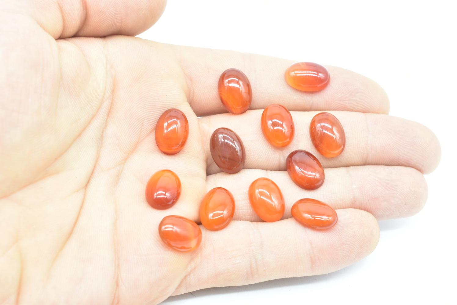 Oval Carnelian Cabochon