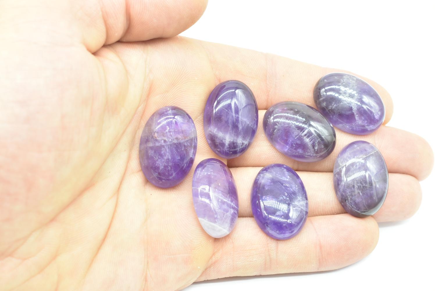 Oval Amethyst Cabochon