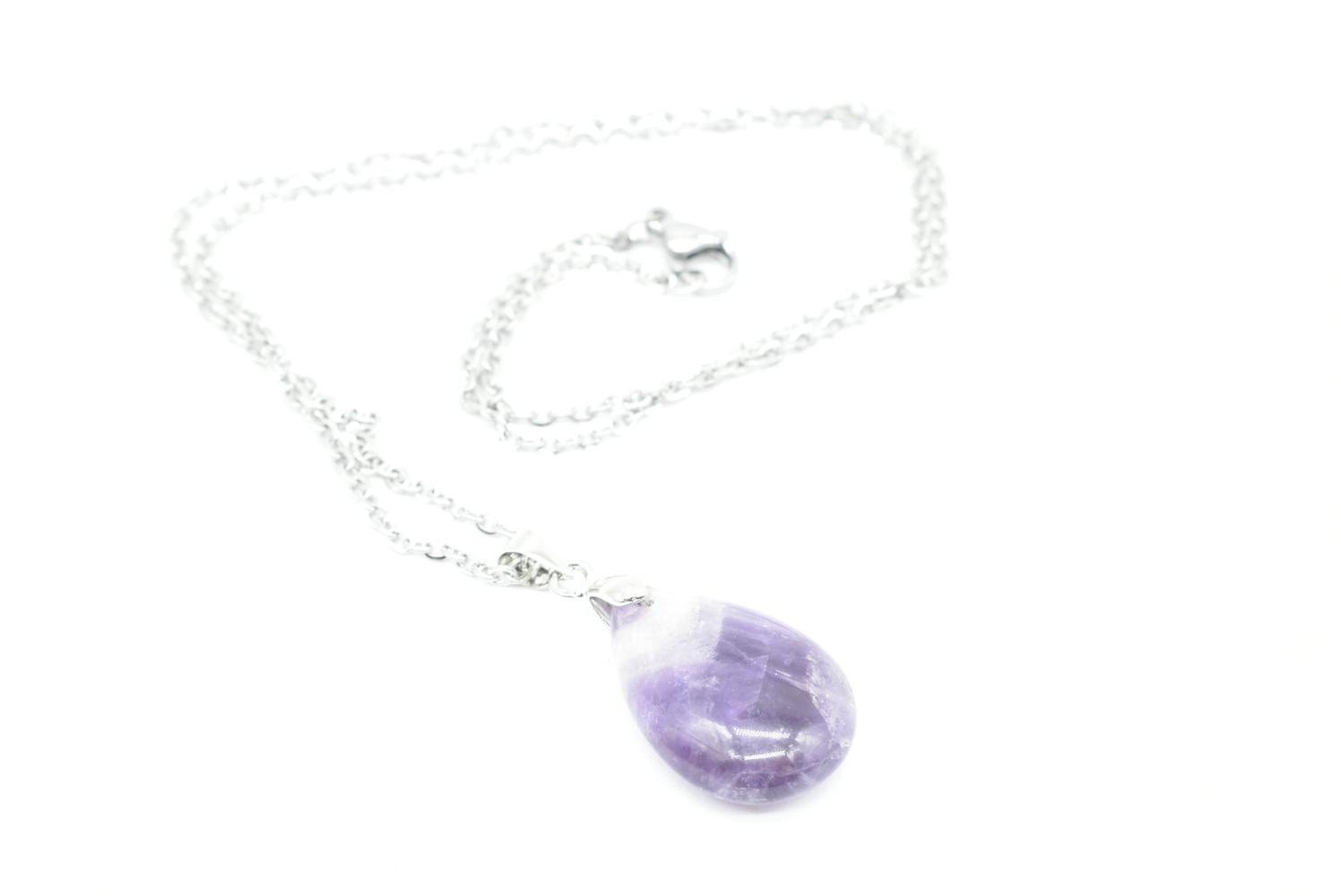 Drop of Amethyst Pendant