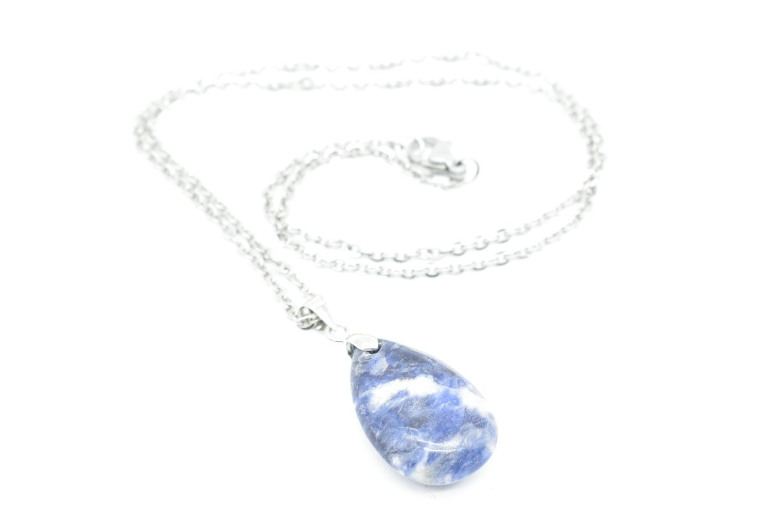 Sodalite Drop Pendant