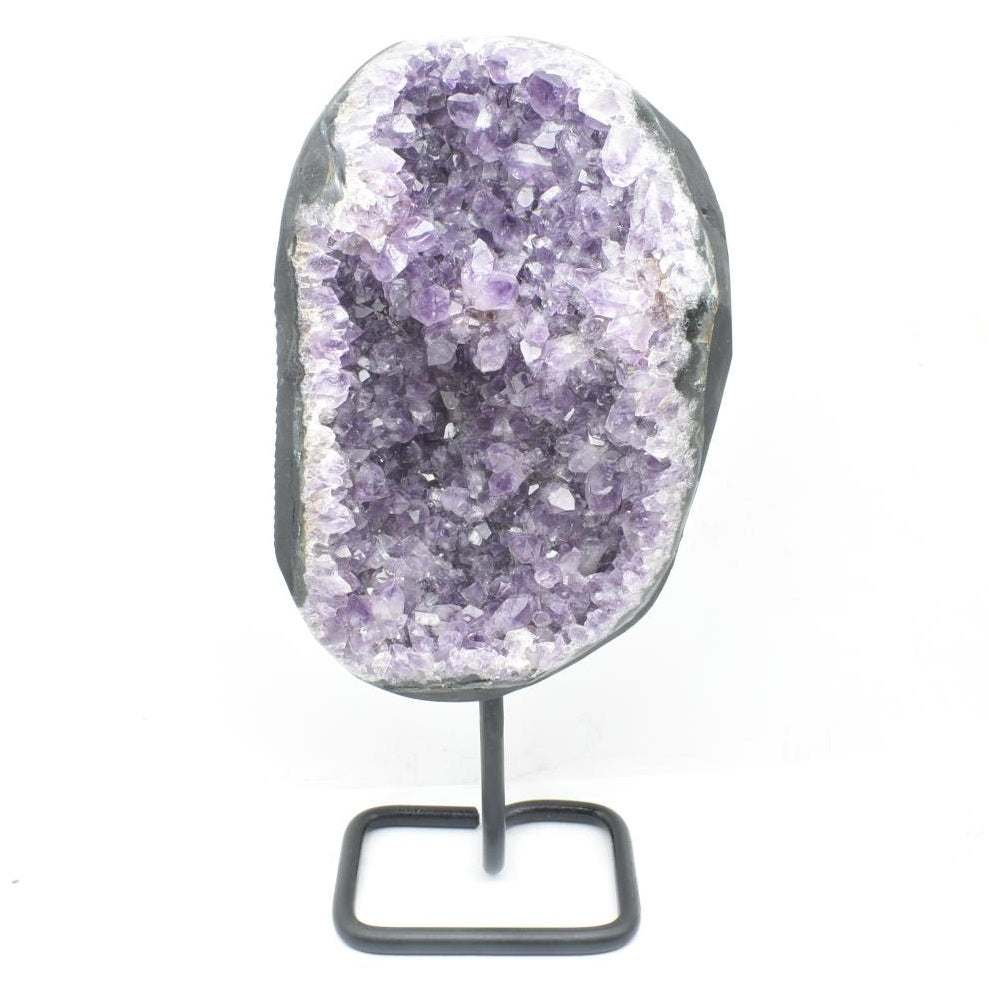 Drusa di Ametista su Base di Ferro
