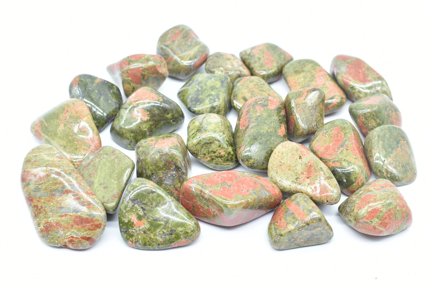 Tumbled Unakite