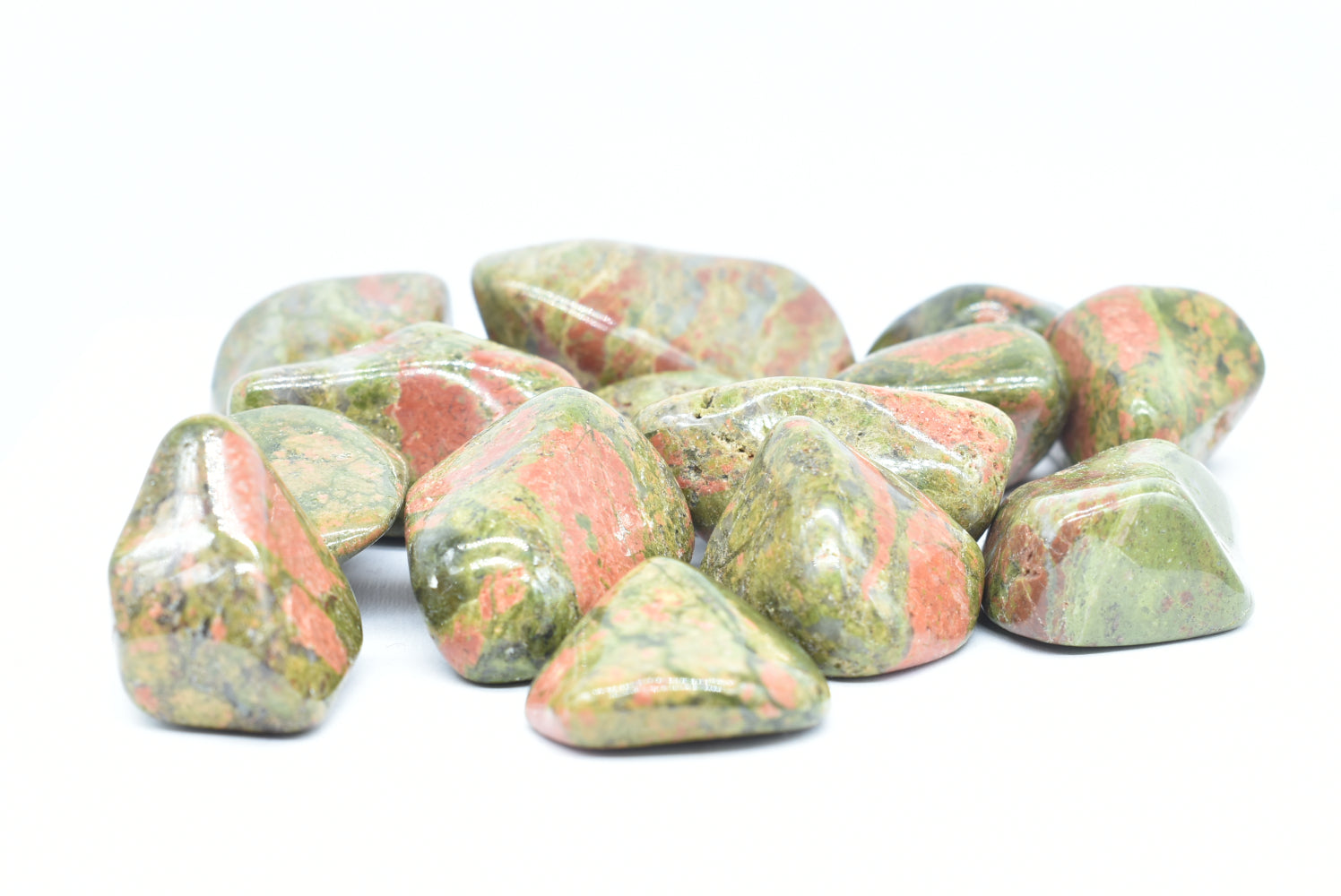 Tumbled Unakite