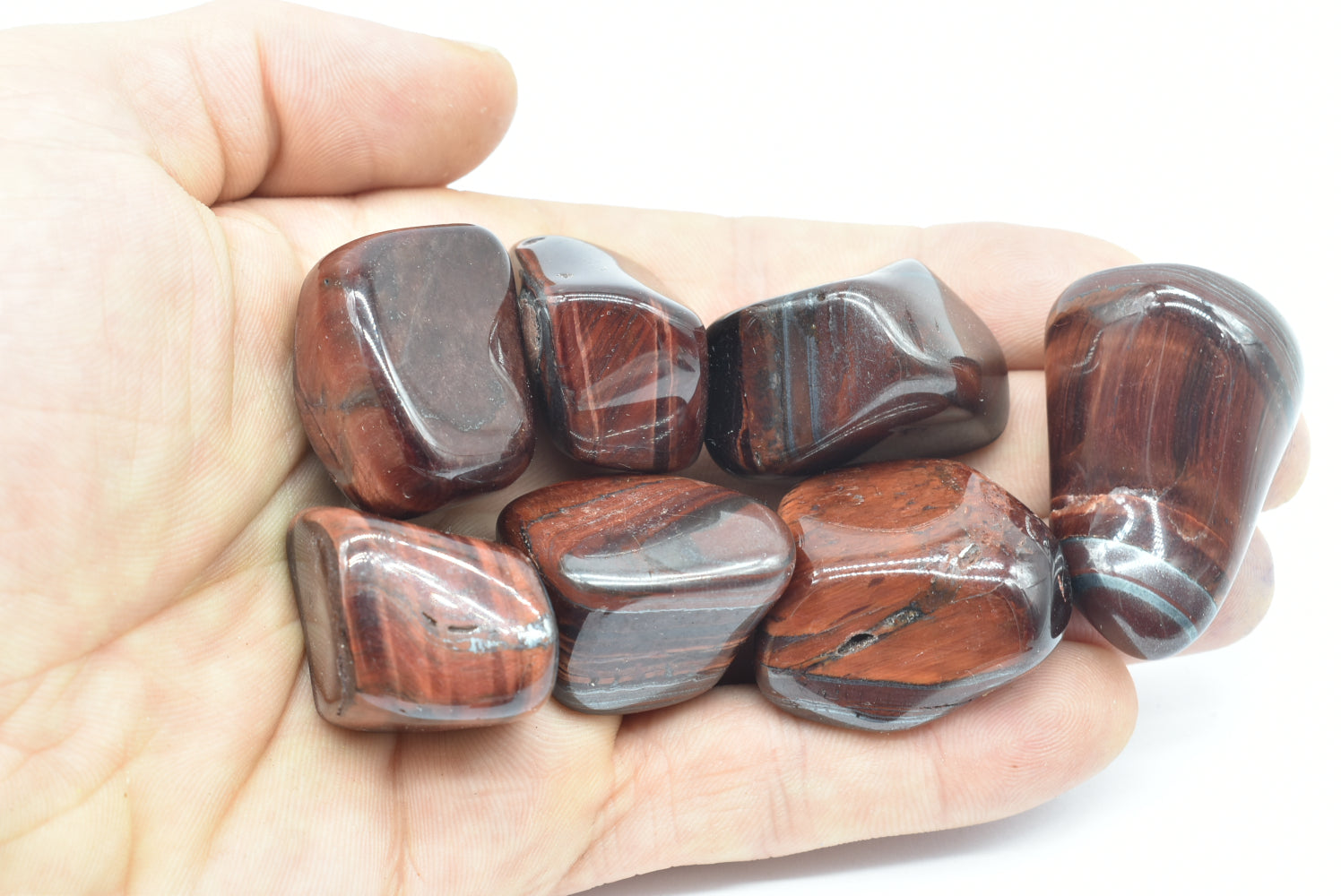 Tumbled red tiger eye