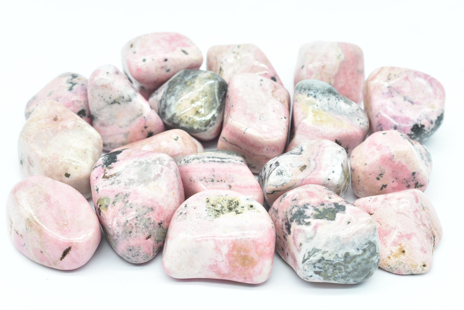 Tumbled Rhodonite