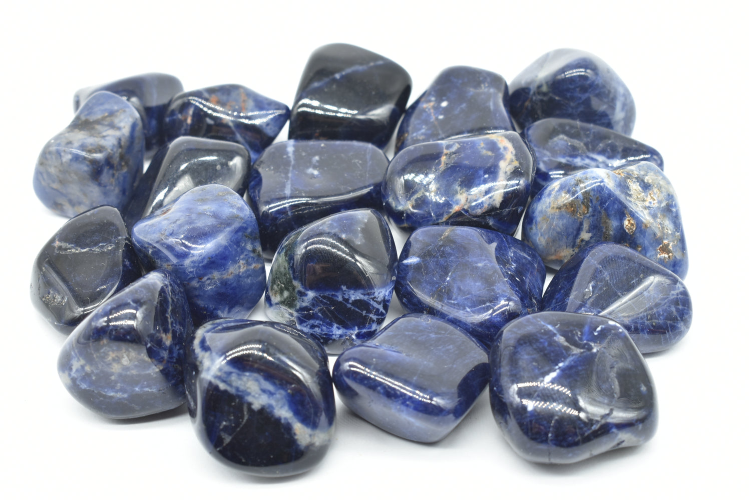 Tumbled Sodalite