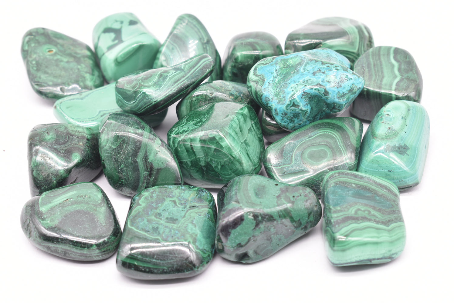 Malachite Naturale Burattata