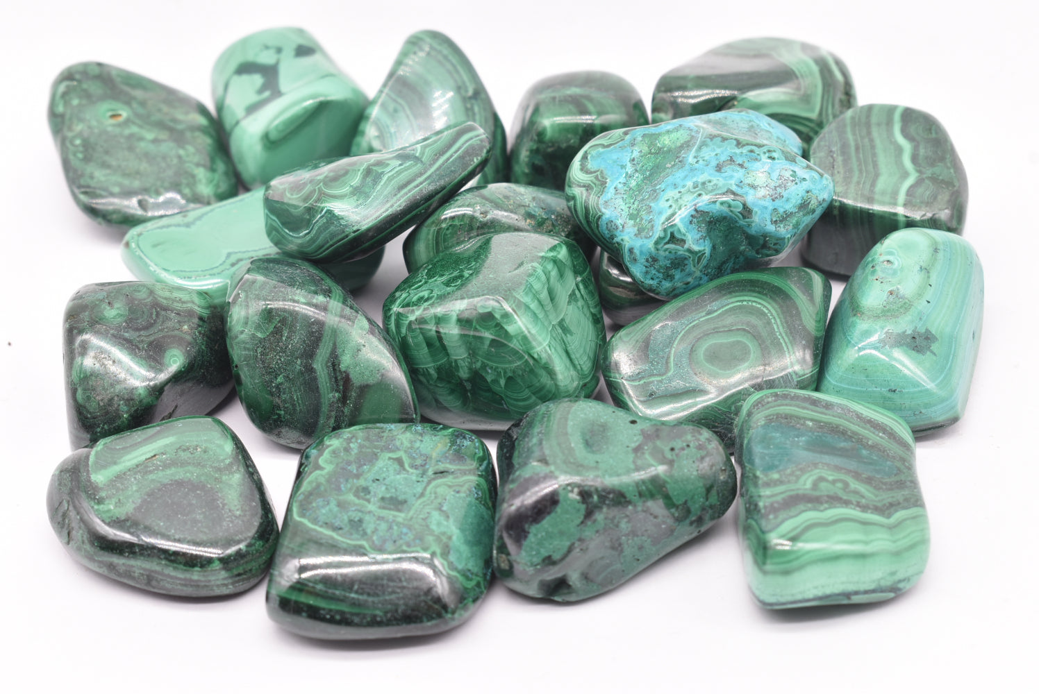 Natural Tumbled Malachite