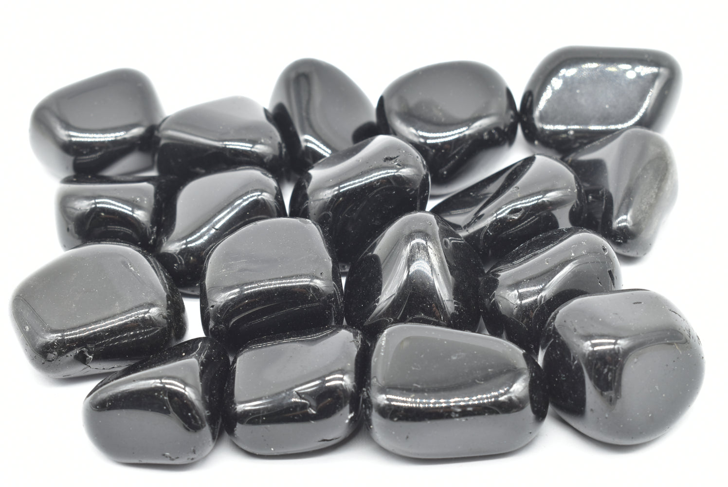 Tumbled Black Obsidian