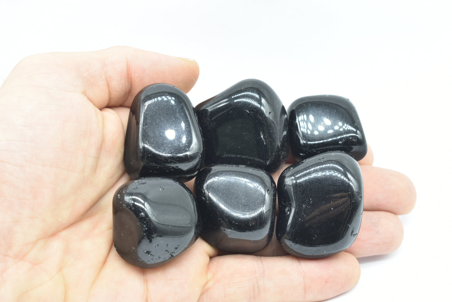 Tumbled Black Obsidian