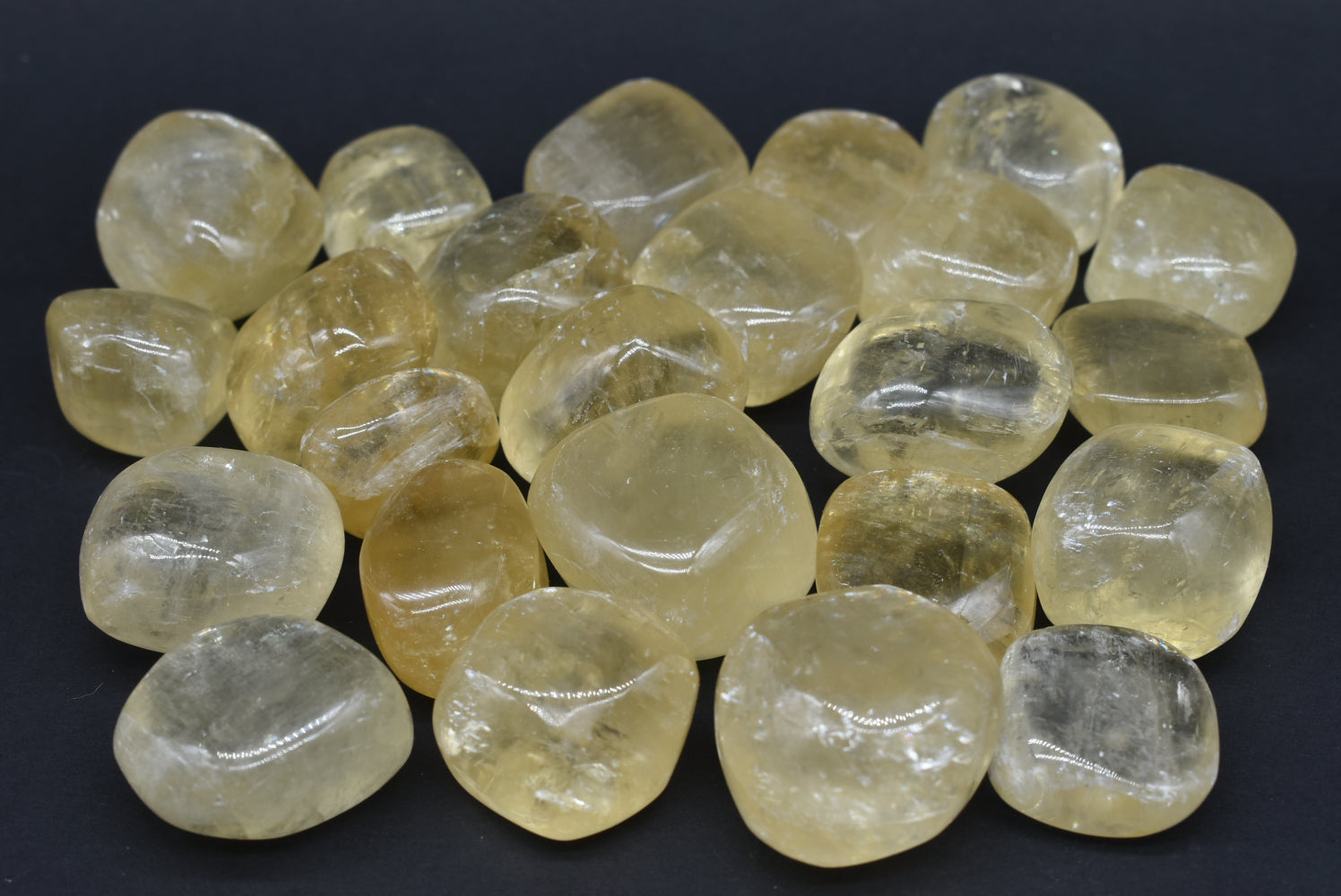 Tumbled Yellow Calcite