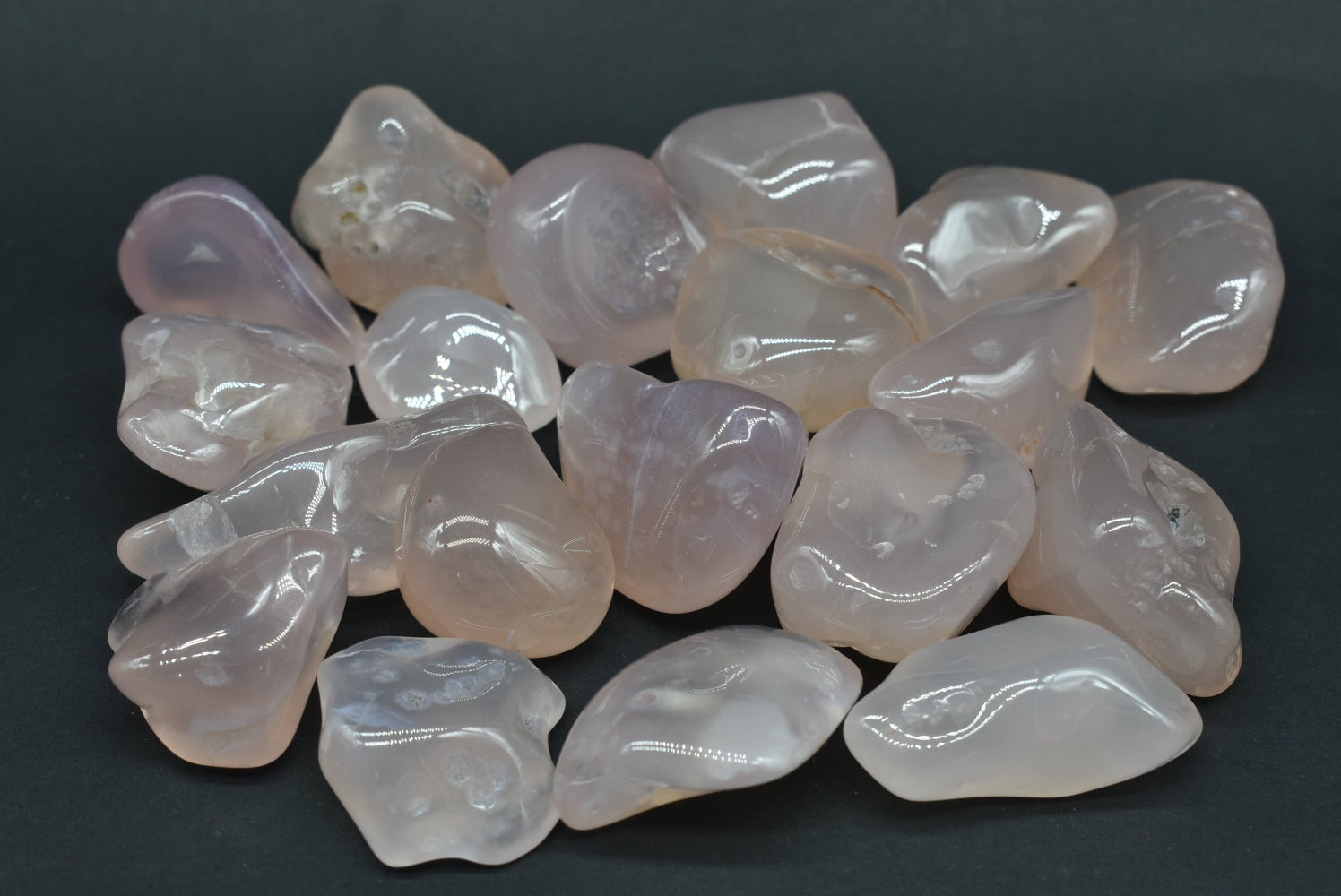 Tumbled Pink Chalcedony