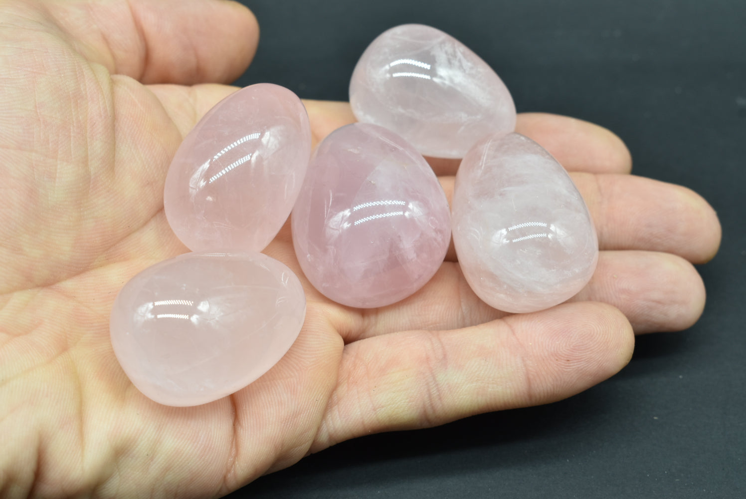 Tumbled Rose Quartz A Quality