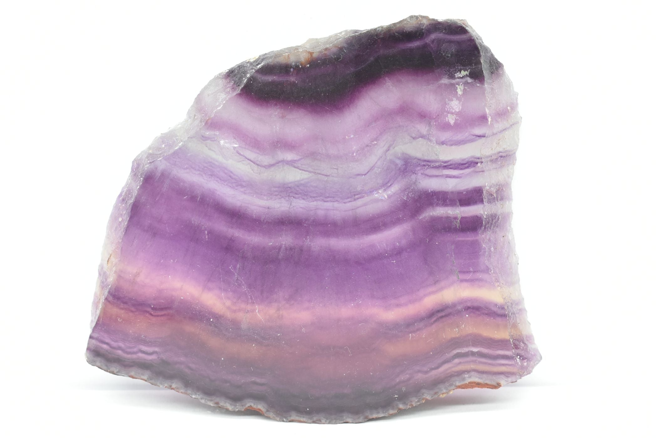 Fetta di Fluorite Arcobaleno