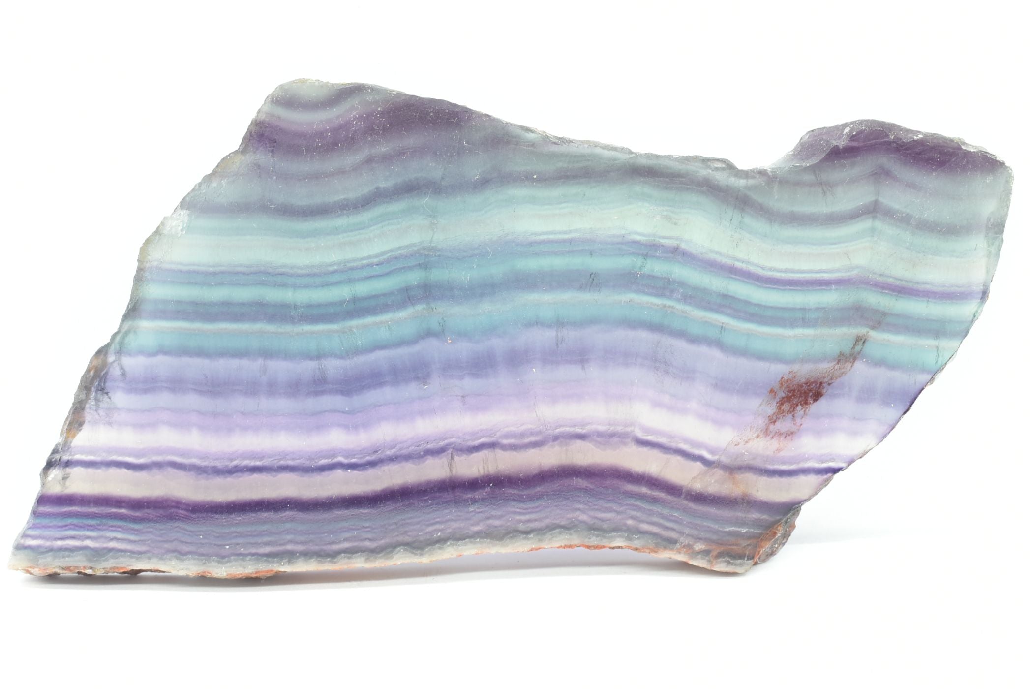 Fetta di Fluorite Arcobaleno
