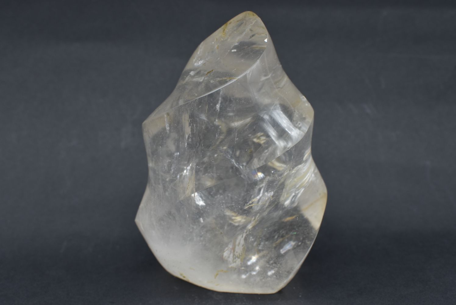 Quarzo Ialino Forma Libera Fiamma