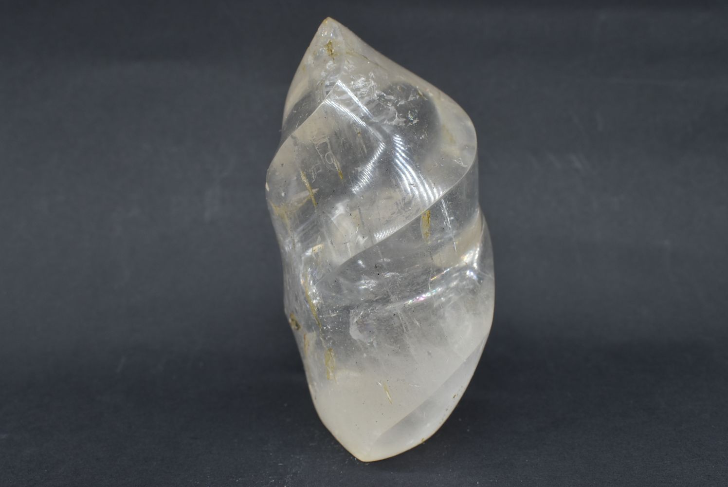 Quarzo Ialino Forma Libera Fiamma