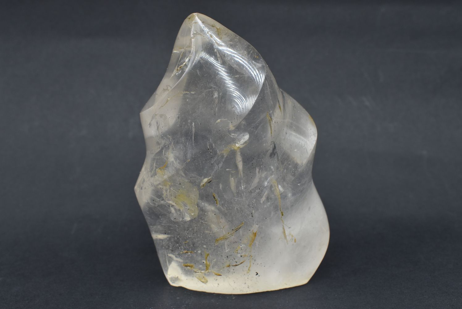 Quarzo Ialino Forma Libera Fiamma